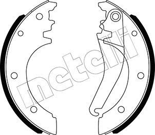 Metelli 53-0486 - Kit ganasce freno autozon.pro