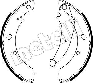 Metelli 53-0481 - Kit ganasce freno autozon.pro