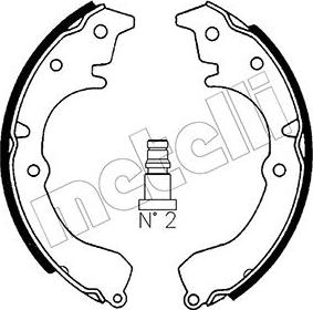 Metelli 53-0424 - Kit ganasce freno autozon.pro