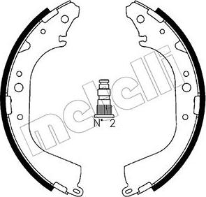 Metelli 53-0421 - Kit ganasce freno autozon.pro