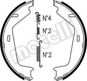 Metelli 53-0479K - Kit ganasce, Freno stazionamento autozon.pro