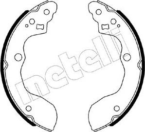 Metelli 53-0540 - Kit ganasce freno autozon.pro