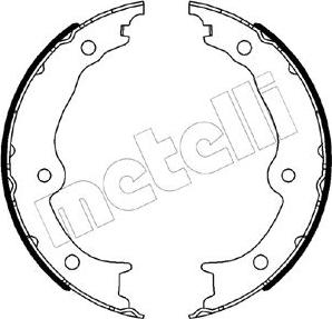 Metelli 53-0541 - Kit ganasce, Freno stazionamento autozon.pro