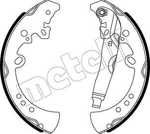 Metelli 53-0550 - Kit ganasce freno autozon.pro