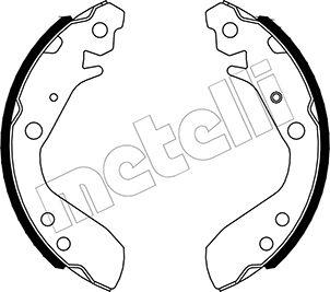 Metelli 53-0567 - Kit ganasce freno autozon.pro