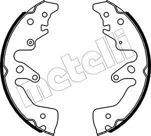 Metelli 53-0516 - Kit ganasce freno autozon.pro