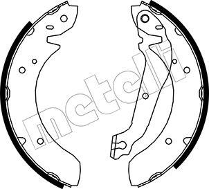 Metelli 53-0584 - Kit ganasce freno autozon.pro