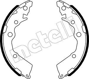 Metelli 53-0588 - Kit ganasce freno autozon.pro