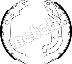 Metelli 53-0535 - Kit ganasce freno autozon.pro