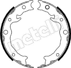 Metelli 53-0538 - Kit ganasce, Freno stazionamento autozon.pro