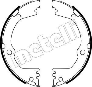 Metelli 53-0532 - Kit ganasce, Freno stazionamento autozon.pro