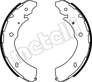 Metelli 53-0572 - Kit ganasce freno autozon.pro