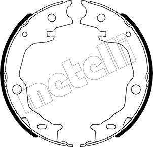 Metelli 53-0645 - Kit ganasce, Freno stazionamento autozon.pro