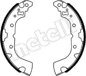 Metelli 53-0602 - Kit ganasce freno autozon.pro