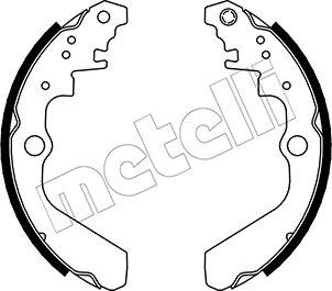 Metelli 53-0632 - Kit ganasce freno autozon.pro