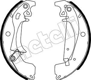 Metelli 53-0624Y - Kit ganasce freno autozon.pro