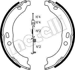 Metelli 53-0095K - Kit ganasce, Freno stazionamento autozon.pro