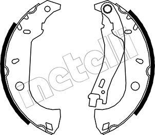 Metelli 53-0067 - Kit ganasce freno autozon.pro