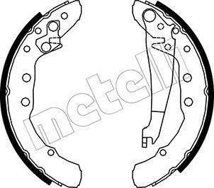 Metelli 53-0009 - Kit ganasce freno autozon.pro