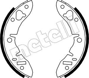 Metelli 53-0004 - Kit ganasce freno autozon.pro