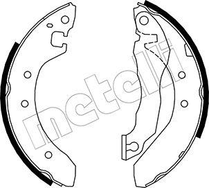 Metelli 53-0005 - Kit ganasce freno autozon.pro