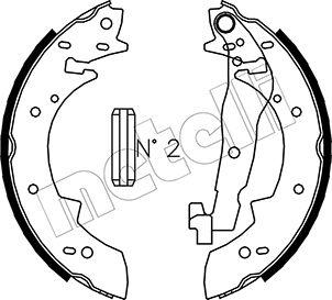 Metelli 53-0014 - Kit ganasce freno autozon.pro