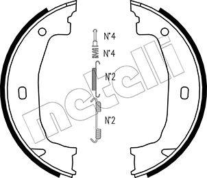 Metelli 53-0018K - Kit ganasce, Freno stazionamento autozon.pro