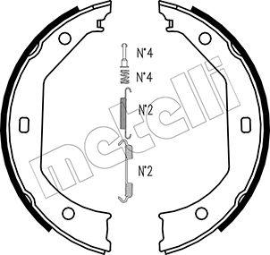 Metelli 53-0017K - Kit ganasce, Freno stazionamento autozon.pro