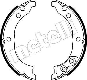 Metelli 53-0089K - Kit ganasce, Freno stazionamento autozon.pro