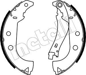 Metelli 53-0087 - Kit ganasce freno autozon.pro