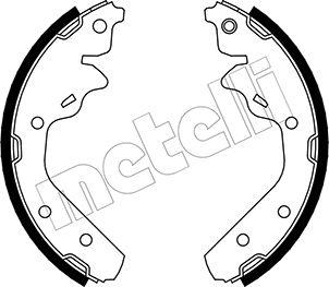 Metelli 53-0028 - Kit ganasce freno autozon.pro