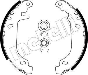 Metelli 53-0022 - Kit ganasce freno autozon.pro