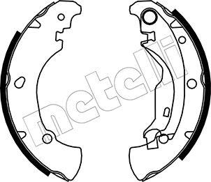 Metelli 53-0076 - Kit ganasce freno autozon.pro