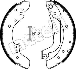 Metelli 53-0071 - Kit ganasce freno autozon.pro