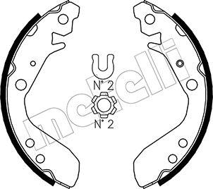 Metelli 53-0158 - Kit ganasce freno autozon.pro