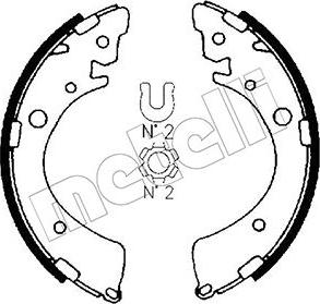 Metelli 53-0153 - Kit ganasce freno autozon.pro