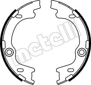 Metelli 53-0185 - Kit ganasce, Freno stazionamento autozon.pro