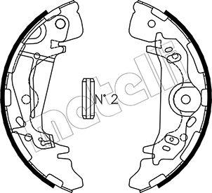 Metelli 53-0181 - Kit ganasce freno autozon.pro