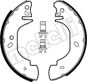 Metelli 53-0126 - Kit ganasce freno autozon.pro