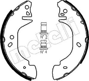 Metelli 53-0122 - Kit ganasce freno autozon.pro