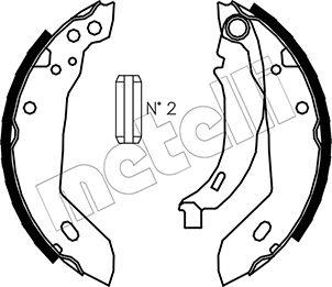 Metelli 53-0344 - Kit ganasce freno autozon.pro