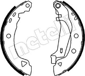 Metelli 53-0346Y - Kit ganasce freno autozon.pro