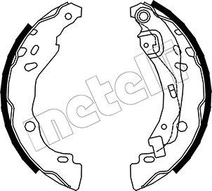 Metelli 53-0359 - Kit ganasce freno autozon.pro