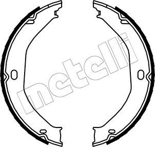 Metelli 53-0360 - Kit ganasce, Freno stazionamento autozon.pro