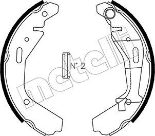 Metelli 53-0318 - Kit ganasce freno autozon.pro