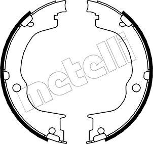 Metelli 53-0317 - Kit ganasce, Freno stazionamento autozon.pro