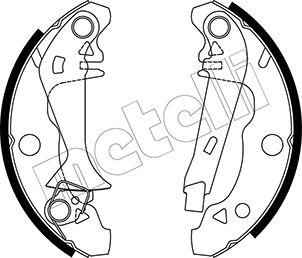 Metelli 53-0339Y - Kit ganasce freno autozon.pro