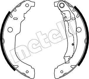 Metelli 53-0333 - Kit ganasce freno autozon.pro