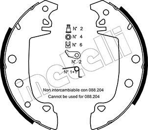 Metelli 53-0324K - Kit ganasce freno autozon.pro