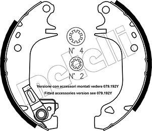 Metelli 53-0320Y - Kit ganasce freno autozon.pro